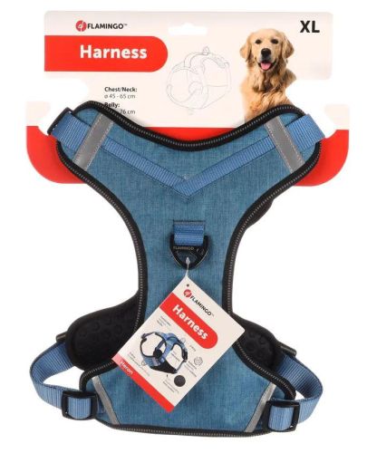 Flamingo Heron hám - kék  45-65 cm/58-76 cm