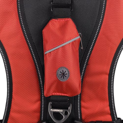 Flamingo Kelso hám - piros xxl-es   1 db