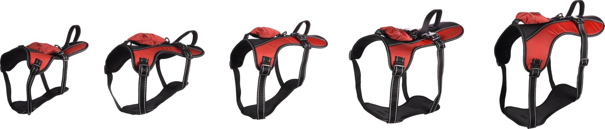 Flamingo Kelso hám - piros xxl-es   1 db