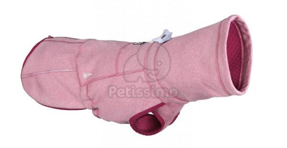 Hurtta Razzle-Dazzle Midlayer kutyaruha - beetroot  50 cm