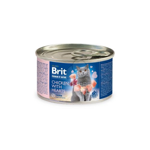 Brit Premium by Nature Cat - Chicken with Hearts  200 g
