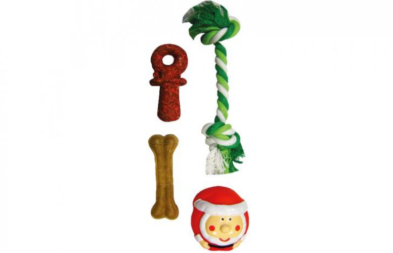 Flamingo X-Mas Stocking - karácsonyi játék és nasi kutyáknak  1 db