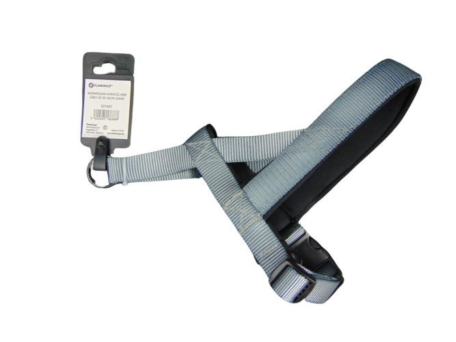 Flamingo Abbi hám - szürke xs   1 db