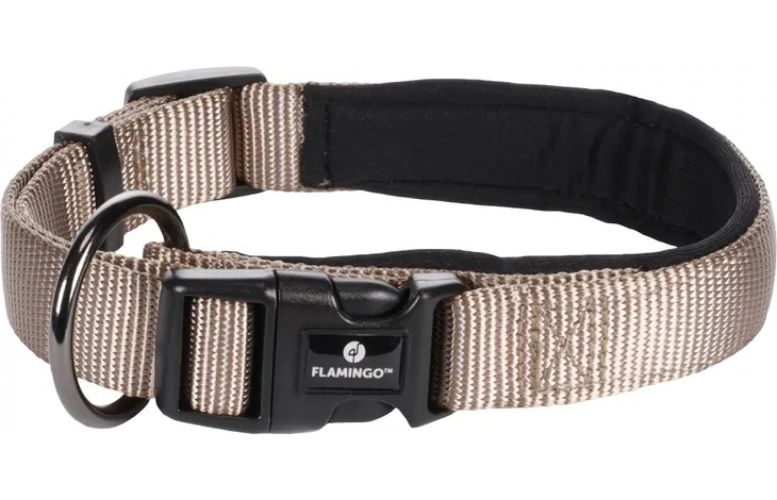 Flamingo Abbi nyakörv - taupe  XS - 2 cm x 35-40 cm