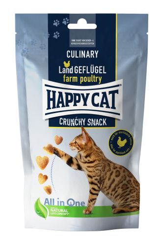 Happy Cat Culinary Crunchy Snack - baromfi  70 g