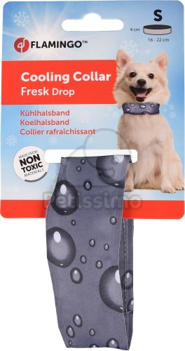 Flamingo hűsítő nyakörv - szürke  S 