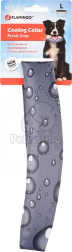 Flamingo hűsítő nyakörv - szürke  S 