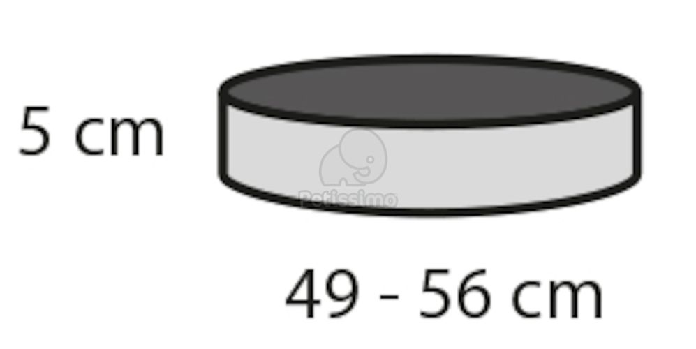 Flamingo hűsítő nyakörv - szürke  S 