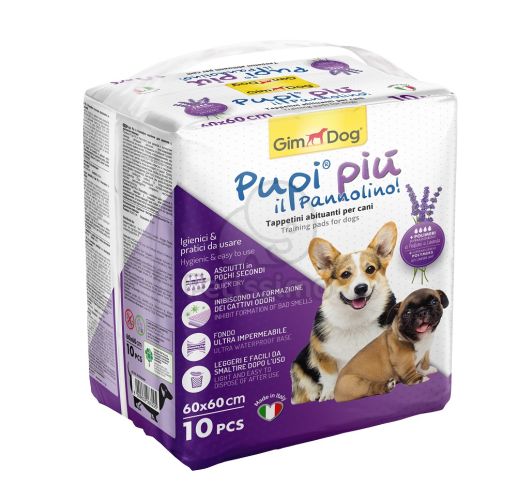 GimDog levendulás kutyapelenka  10 db 60x60 cm