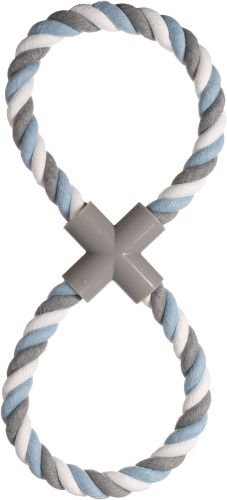 Flamingo játék kötélhurok - kék  1 db