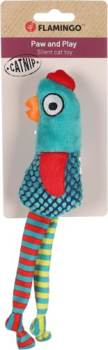 Flamingo macskajáték - zöld csirke  1 db