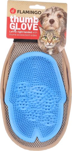 Flamingo Weva 3 az 1-ben masszírozó, szőrtelenítő és állatszőr eltávolító kesztyű  1 db