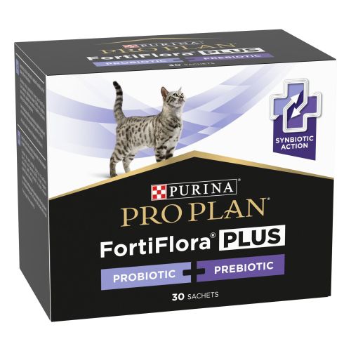 Pro Plan FortiFlora Plus Probiotic + Prebiotic macskák számára 30 x  1.5 g