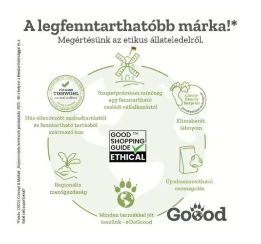 Goood konzerv pisztrángos teljes értékű nedves eledel felnőtt kutyáknak 800 g  800 g
