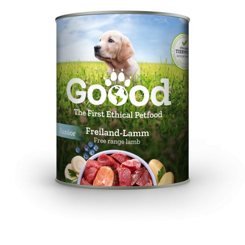 Goood konzerv bárányos-pisztrángos teljes értékű nedves eledel kölyök- és fiatal kutyáknak 800 g  800 g