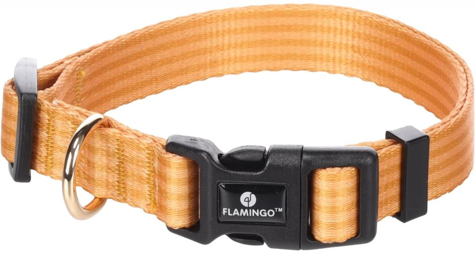 Flamingo kutya nyakörv "NOEKIE" sárga 40-55 cm   1 db