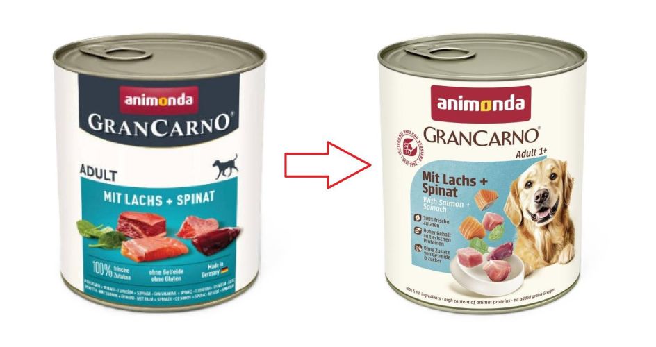 ANIMONDA GRANCARNO AD LAZAC/SPENÓT  800 g