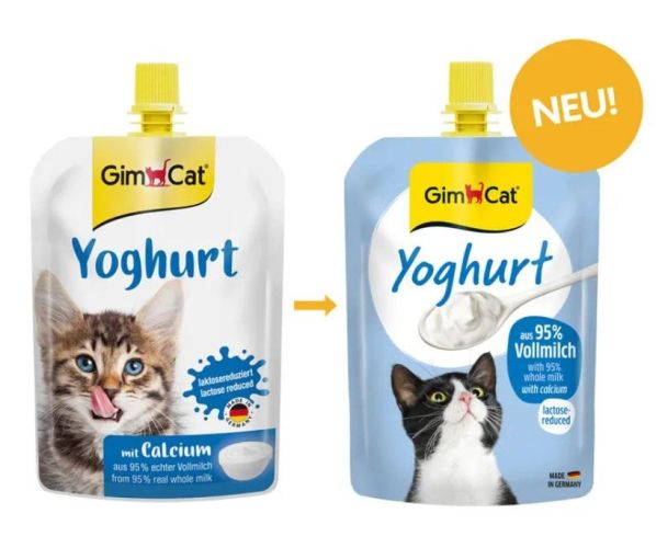 GimCat Joghurt + kalcium  150 g