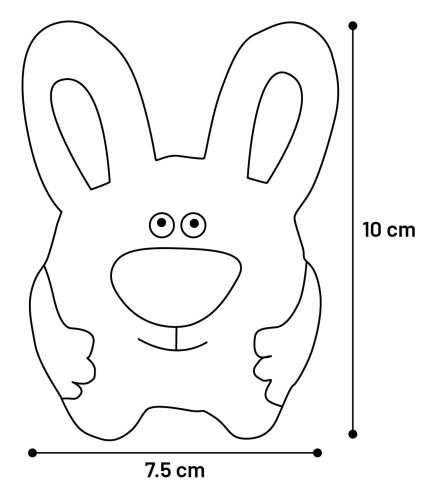 Flamingo latex játék - Dumbo malac, medve, nyúl  1 db