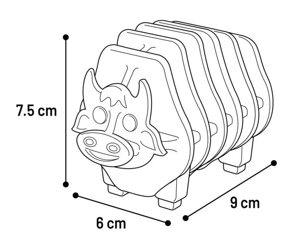 Flamingo Kudda TPR kutyajáték  1 db