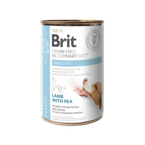 Brit Veterinary Diet diétás konzerv túlsúlyos kutyáknak  400 g
