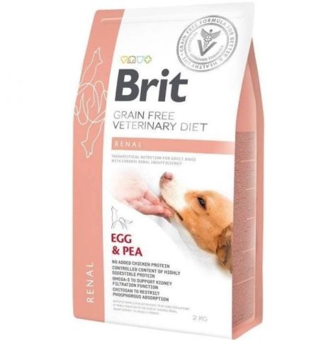 Brit Veterinary Diet vesediétás táp kutyáknak  2 kg