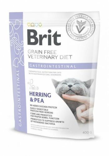 Brit Veterinary Diet Gastrointestinal táp macskáknak  400 g