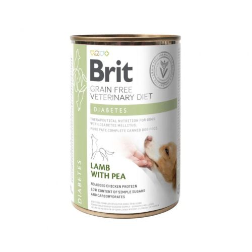 Brit Veterinary Diet diétás konzerv cukorbeteg kutyáknak  400 g
