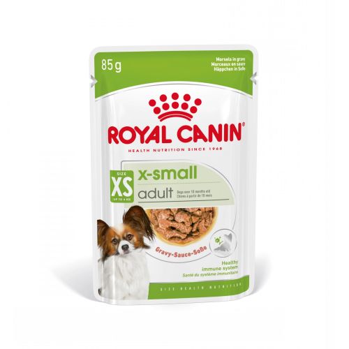 Royal Canin X-Small Adult - alutasakos eledel nagyon kis termetű felnőtt kutyák részére  85 g