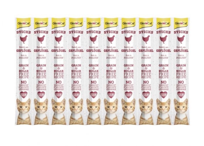 GimCat Sticks - baromfi  10 db