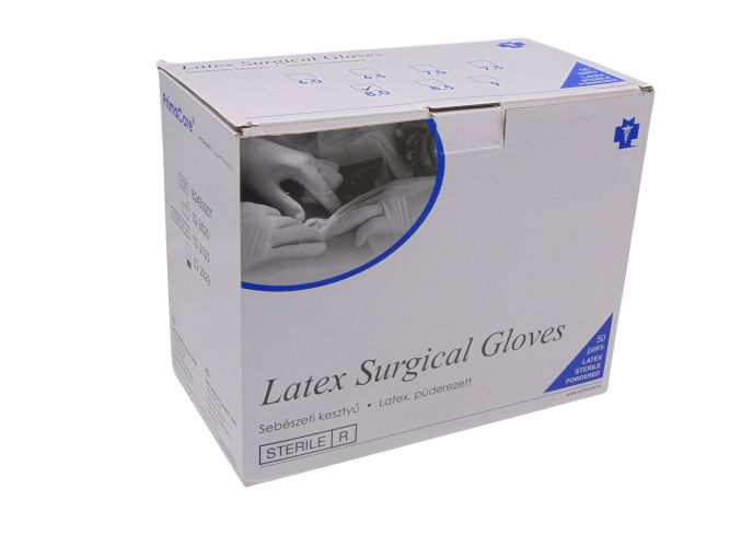 PrimaCare steril latex sebészeti kesztyű 8-as   100 db