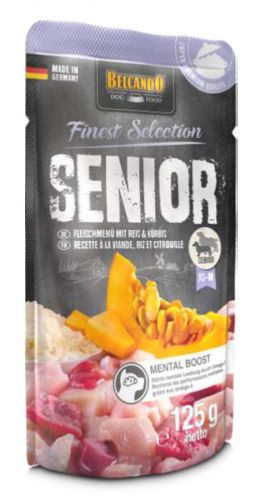 Belcando Finest Selection Senior - húsmenü rizzsel és sütőtökkel  125 g