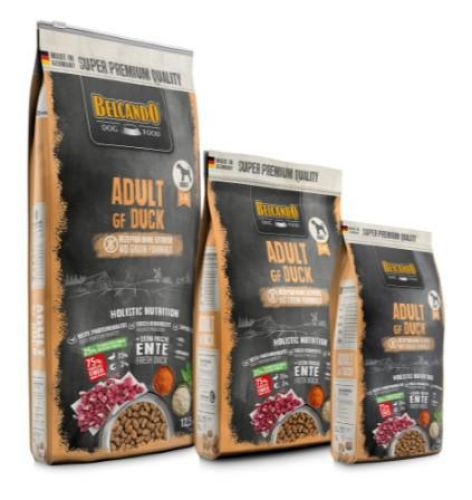 Belcando Adult Grain-Free Duck - gabonamentes száraztáp kacsahússal  4 kg