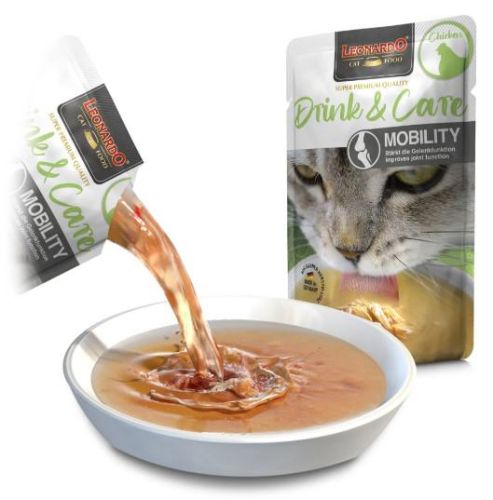 Leonardo Drink & Care Mobility Chicken - ital csirkehússal az ízületek támogatására 40 g