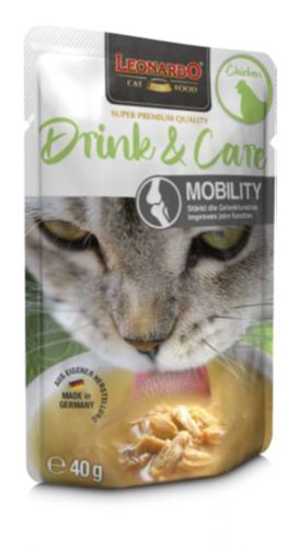 Leonardo Drink & Care Mobility Chicken - ital csirkehússal az ízületek támogatására 40 g