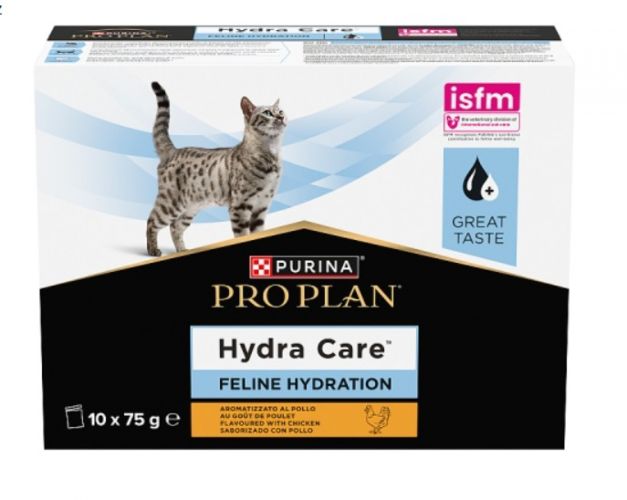 Pro Plan Hydra Care Feline Hydratation nedves eledel - csirkével 10 x  75 g