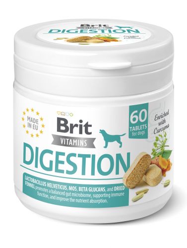Brit Vitamins Digestion kutyák számára  60 tabletta