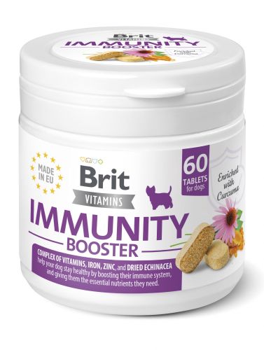 Brit Vitamins Immunity Booster kutyák számára  60 tabletta