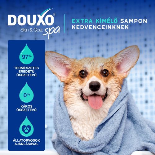 DOUXO SPA szagsemlegesítő sampon kutyák számára  250 ml