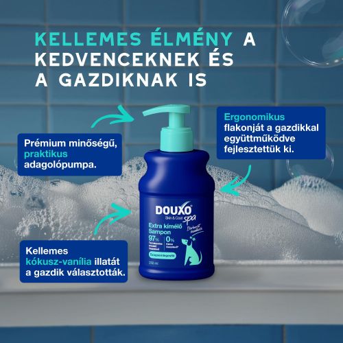 DOUXO SPA szagsemlegesítő sampon kutyák számára  250 ml
