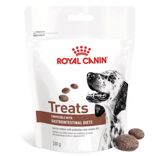 Royal Canin Treats Gastrointestinal Diets - jutalomfalat gasztrointesztinális diétát támogató étrend kiegészítésére  230 g