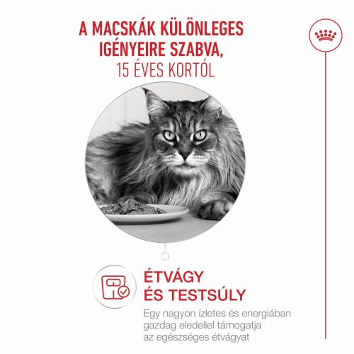 Royal Canin Ageing 15+ - szószos nedves táp idős macskák számára  85 g