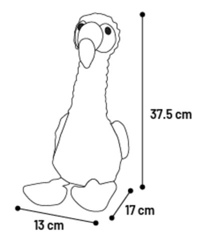 Flamingo játék - Lucy plüss flamingó  1 db