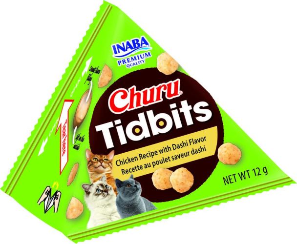 Inaba Cat Ciao Churu Tidbits - dashi 3 x 12 g