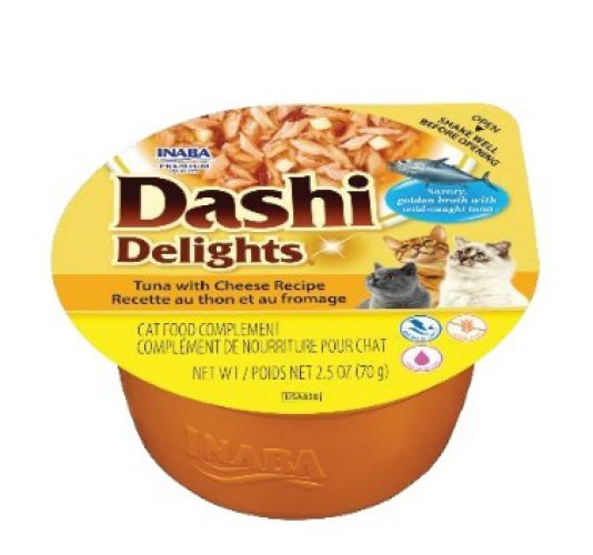 Inaba Cat Ciao Dashi Delights - tonhal-sajt  70 g