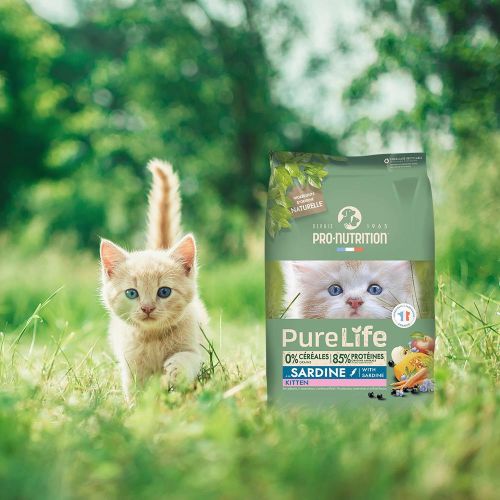 Pro-Nutrition PureLife Cat Adult Sterilised Sardine 8 kg