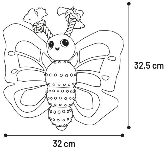 Flamingo játék - Buspi pillangó  1 db