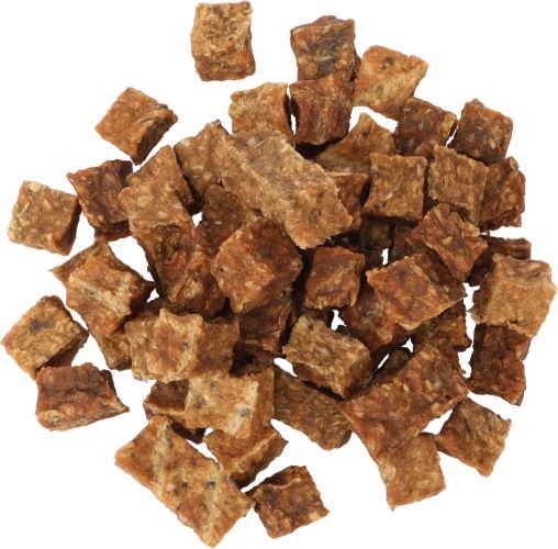 Flamingo jutalomfalat - Natural Snack tőkehalas és homáros kockák  75 g