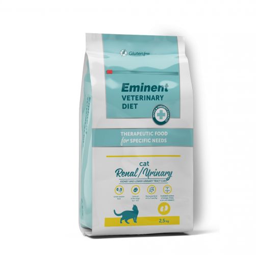 Eminent Veterinary Diet Cat Renal / Urinary száraztáp  2.5 kg