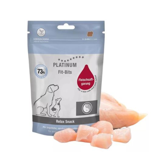 Platinum Fit-Bits Relax - funkcionális jutalomfalat kutyák számára  150 g